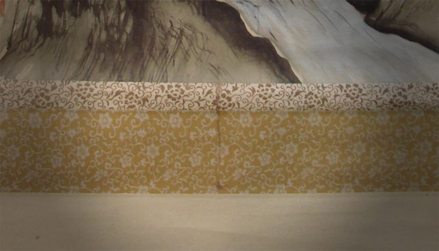 太子町　掛軸　修理　表装